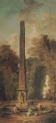 ROBERT, Hubert, Landscape with Obelisk